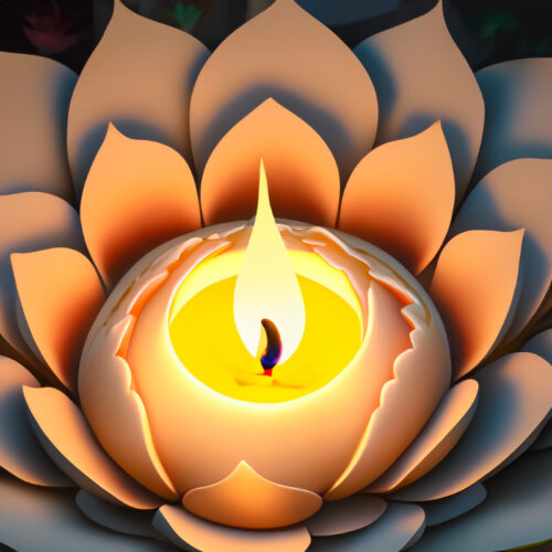 Guan Yin Lamp (观音祈福灯)
